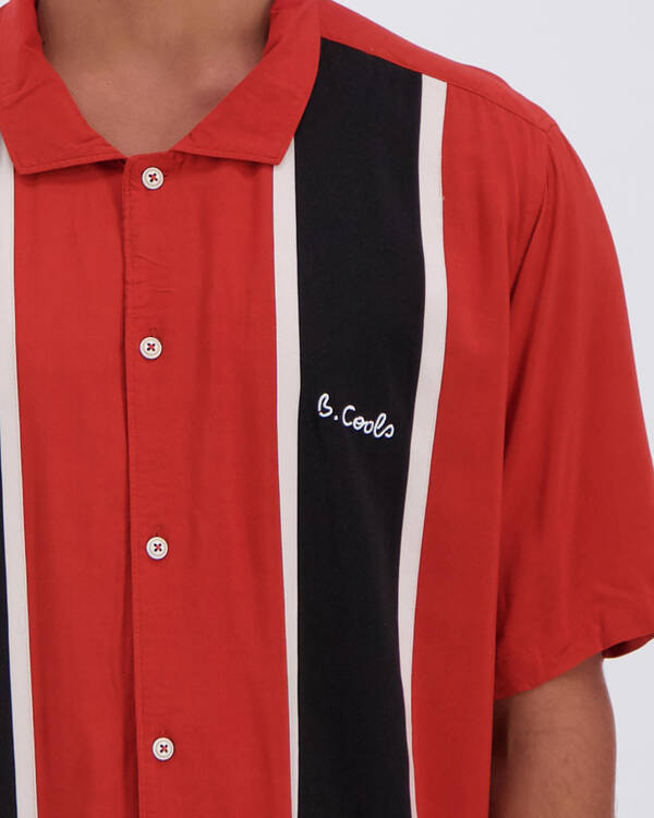 Barney Cools Holiday Camp-collar Shirt for Mens