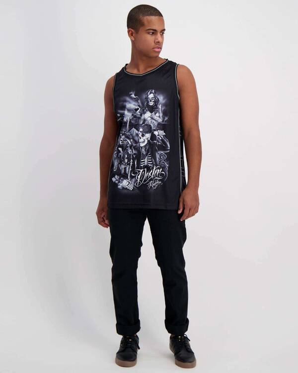Dexter Holdup Mesh Singlet for Mens