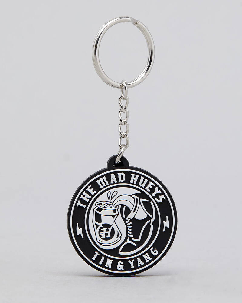 The Mad Hueys Tin And Yang Keyring for Mens