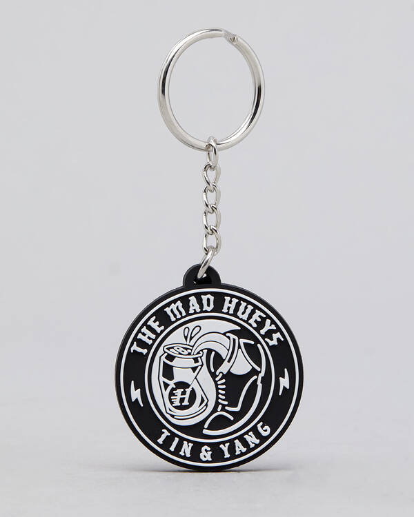The Mad Hueys Tin And Yang Keyring for Mens