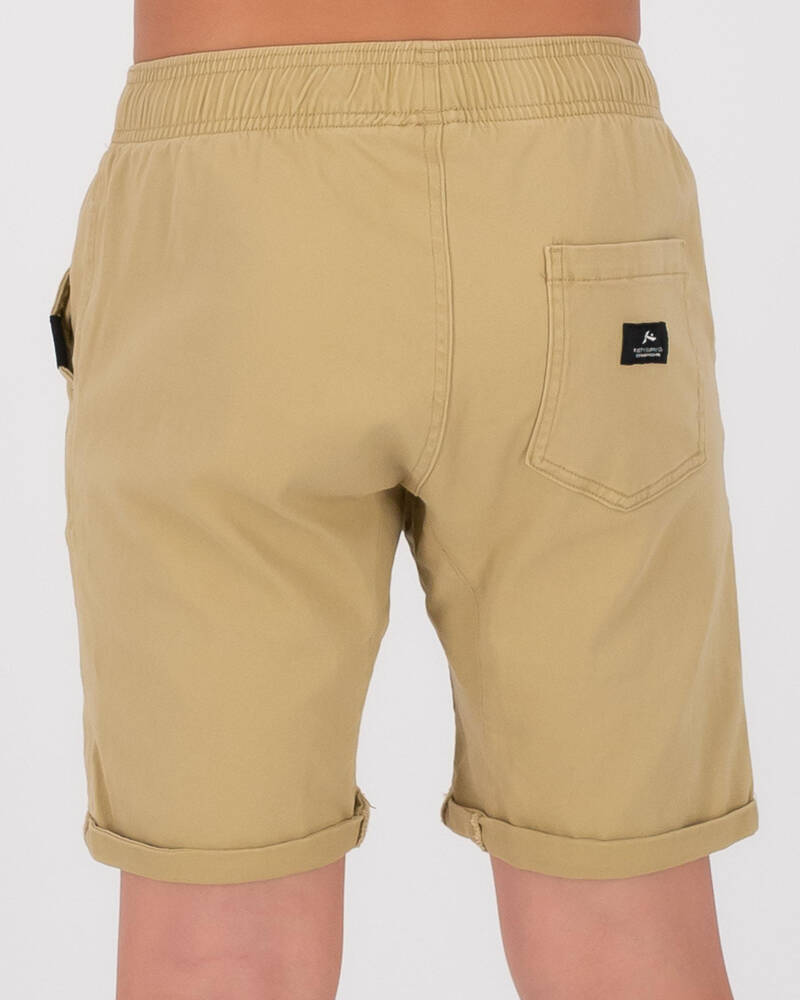 Rusty Boys' Hooked On Elastic Shorts for Mens