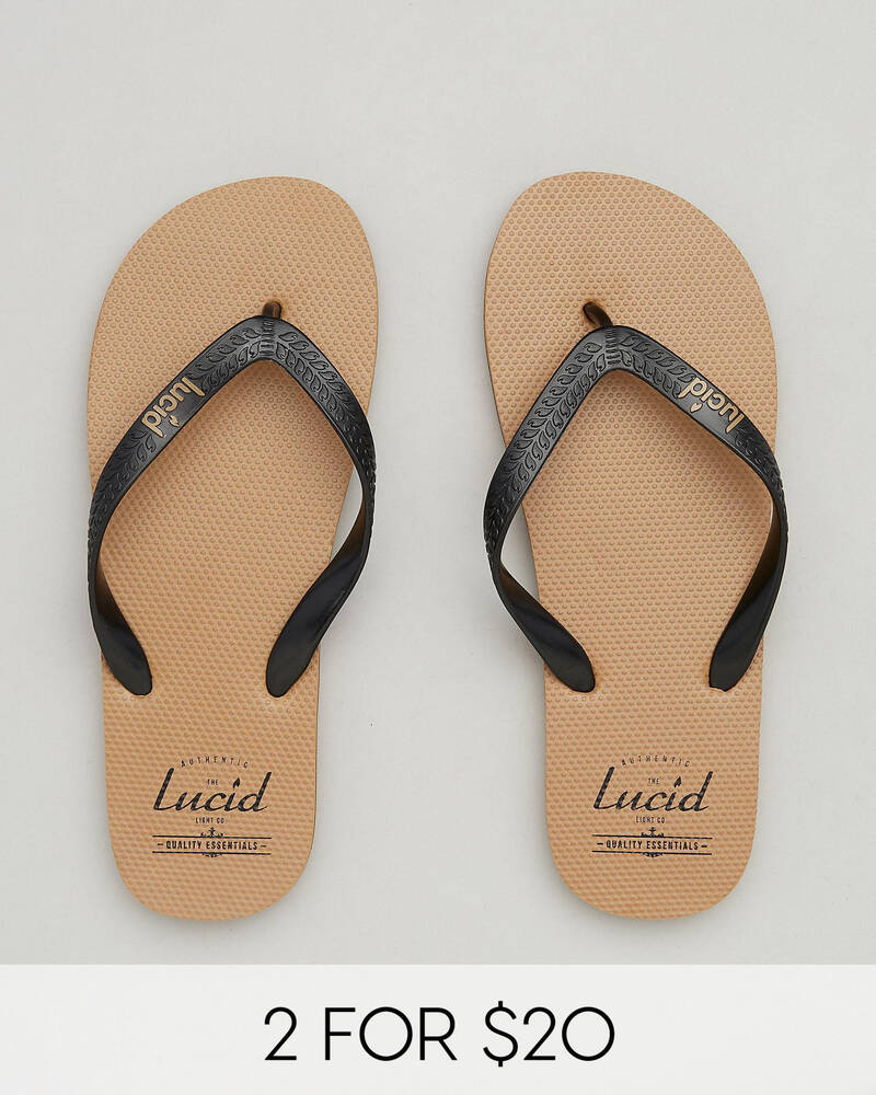 Lucid Wedge Thongs for Mens