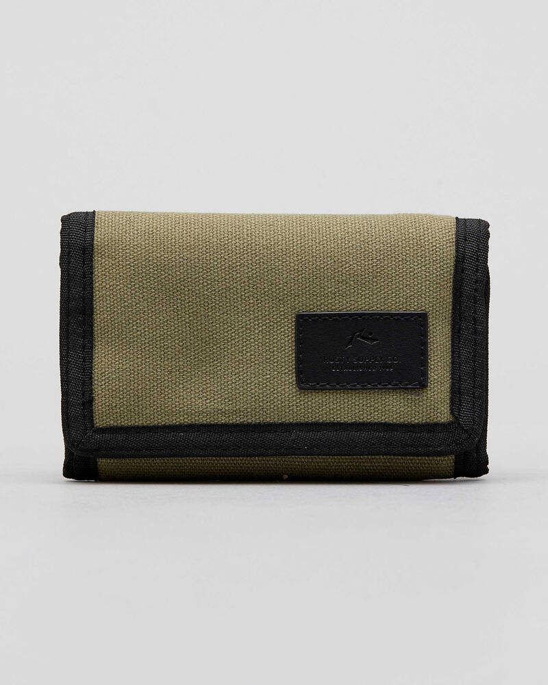 Rusty Wander Tri-Fold Wallet for Mens