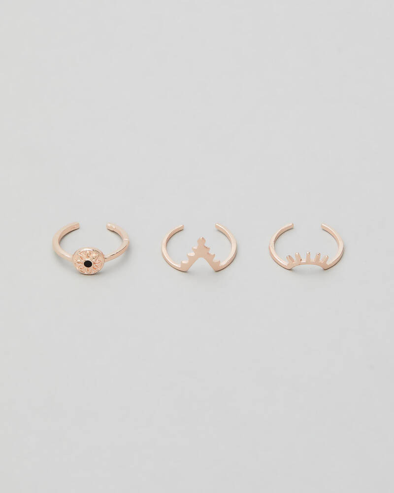 Karyn In LA Lux Toe Ring Pack for Womens