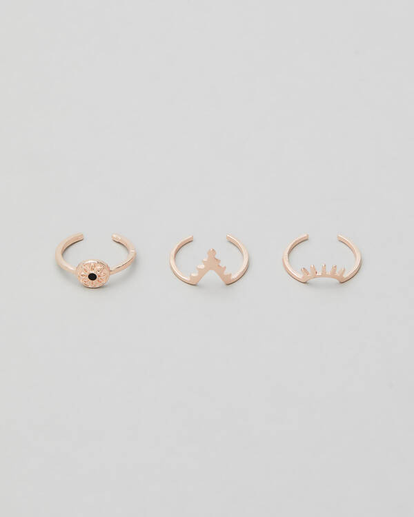 Karyn In LA Lux Toe Ring Pack for Womens