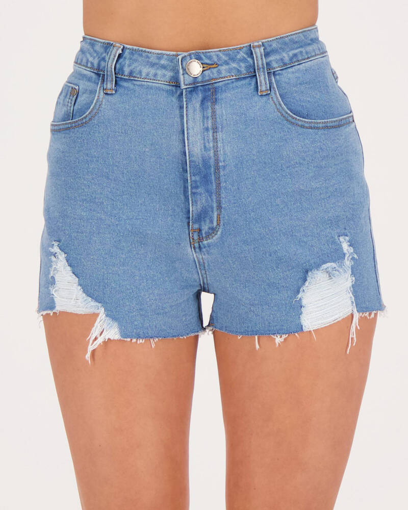 Country Denim Jessie Shorts for Womens