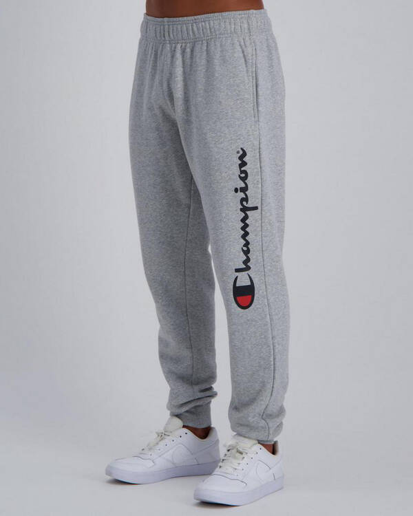 Champion Logo Cuff Track Pants for Mens
