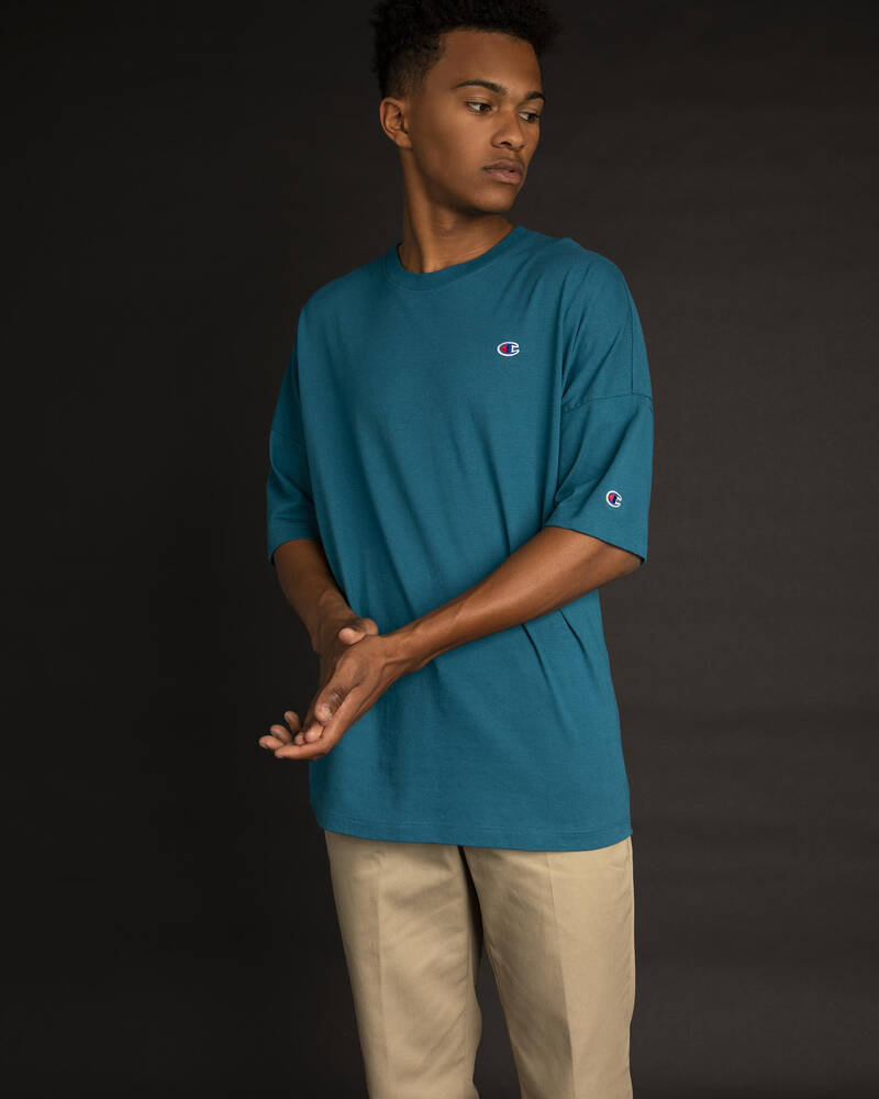Champion ID Collection Script T-shirt for Mens
