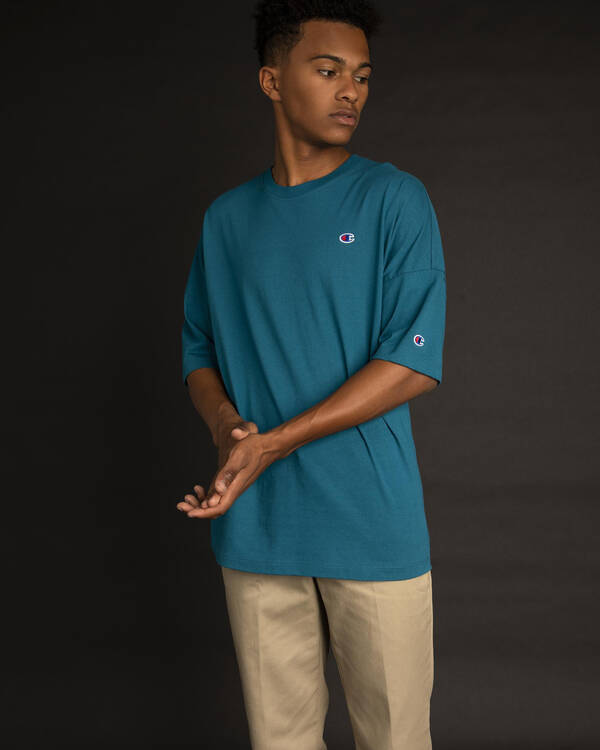 Champion ID Collection Script T-shirt for Mens