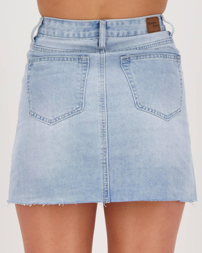 Country Denim Abbie Skirt for Womens