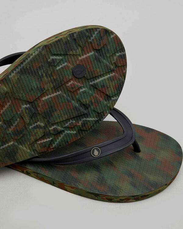 Volcom Rocker 2 Solid Thongs for Mens
