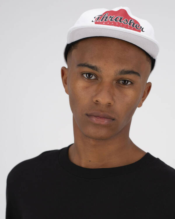 Thrasher Oval Snapback Cap for Mens