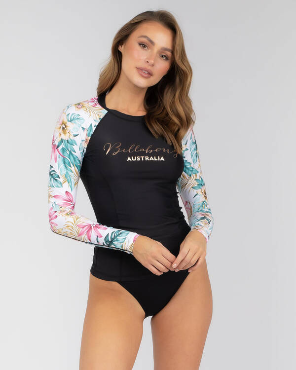 Billabong Grace Long Sleeve Rash Vest for Womens