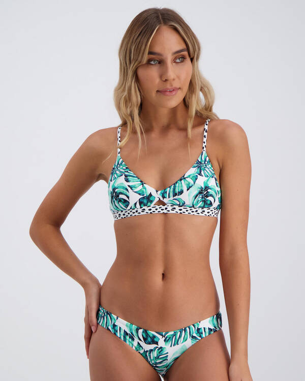 Kaiami Fiji Palms Bikini Top for Womens