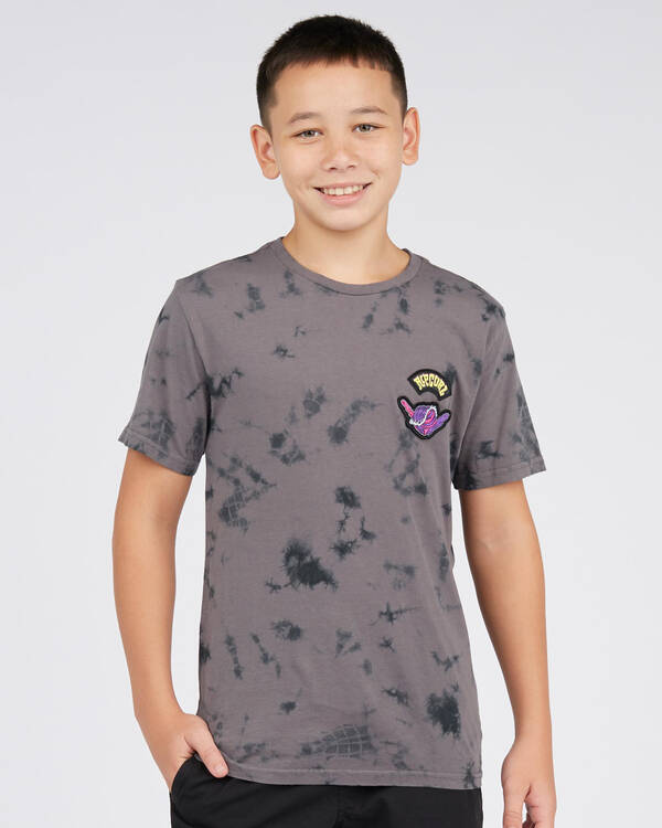 Rip Curl Boys Wave Shaka Badge T-Shirt for Mens
