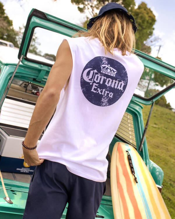 Kustom Corona Muscle Tank for Mens