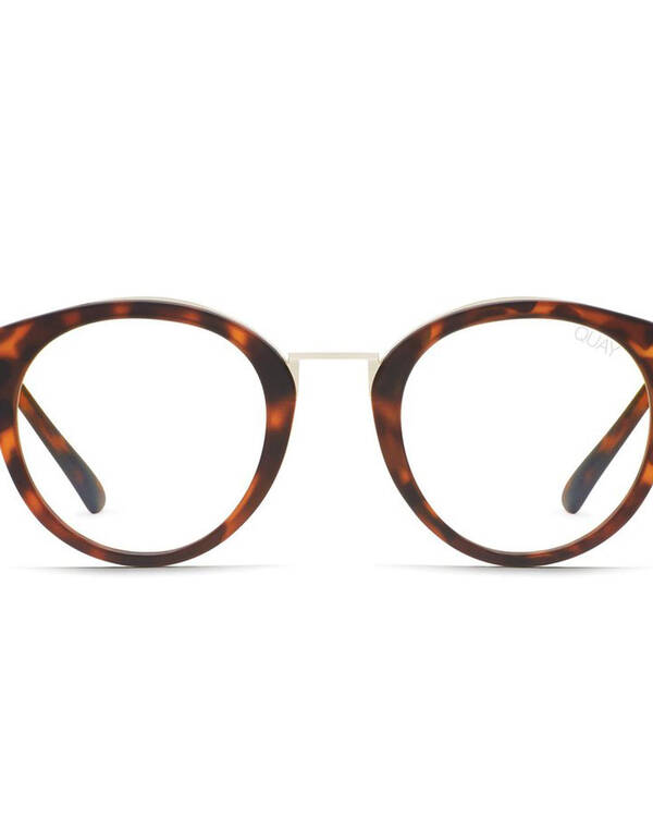 Quay Australia Gotta Run Blue Light Glasses for Womens