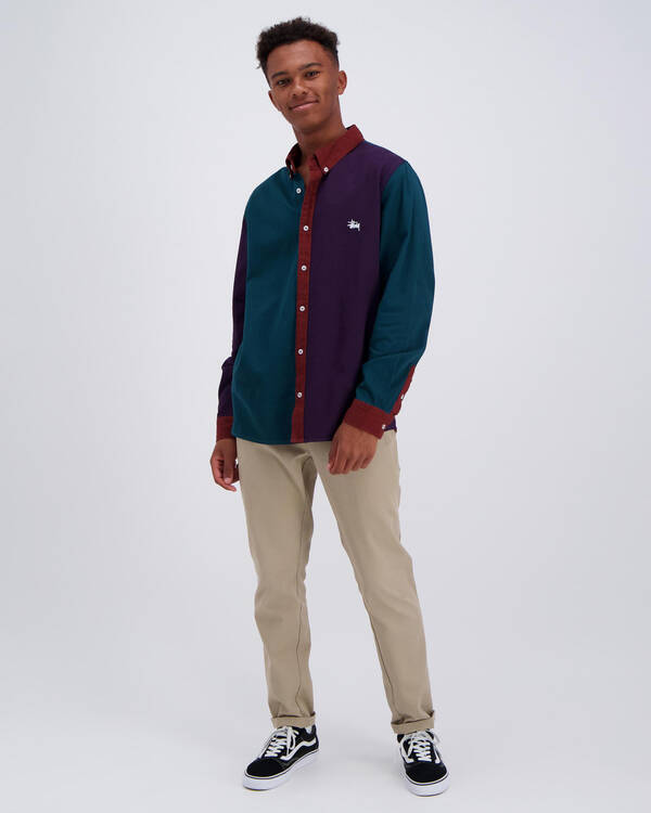 Stussy Jester Long Sleeve Shirt for Mens