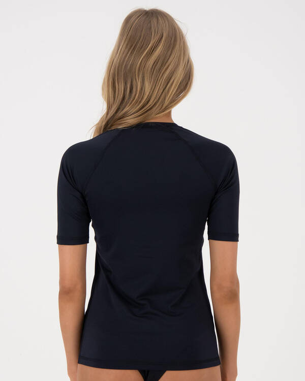 Roxy Essential Short Sleeve Rash Vest for Womens