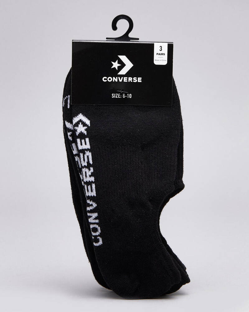 Converse Womens Invisible Sock Pack for Womens