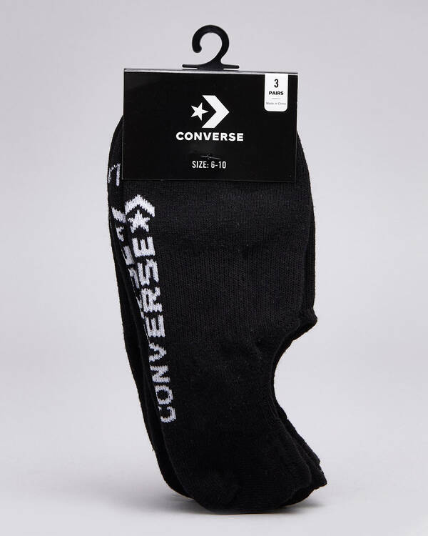 Converse Womens Invisible Sock Pack for Womens