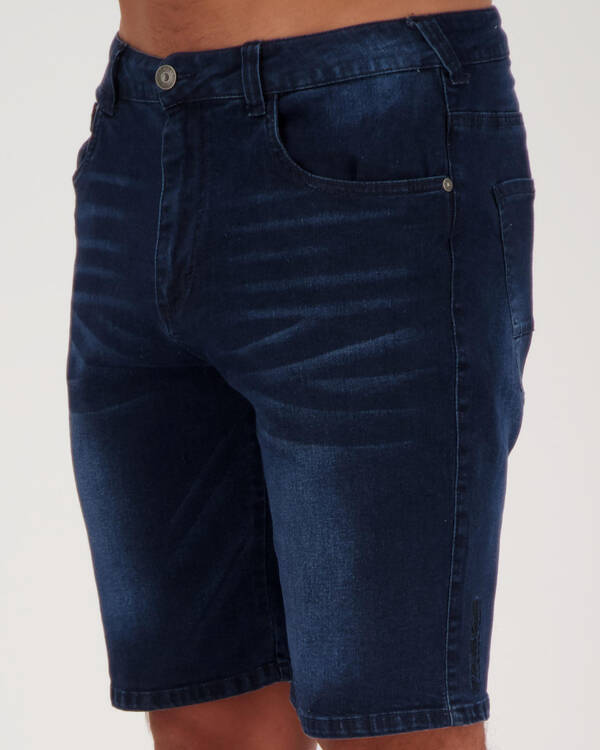 Jacks Char Denim Walk Shorts for Mens