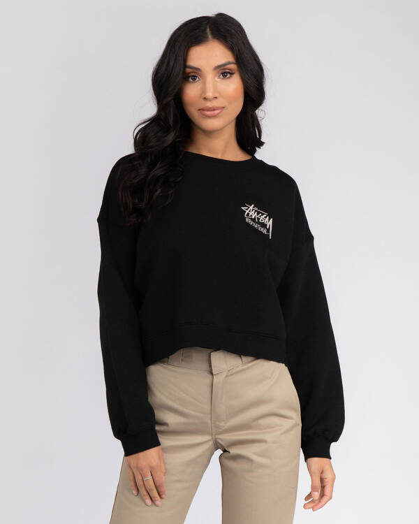 Stussy Stock BF Sweatshirt for Womens