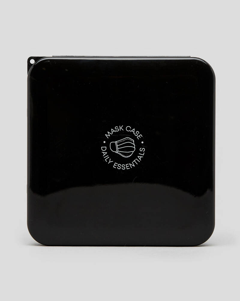 Get It Now Mask Case with 4 Disposable Masks for Unisex
