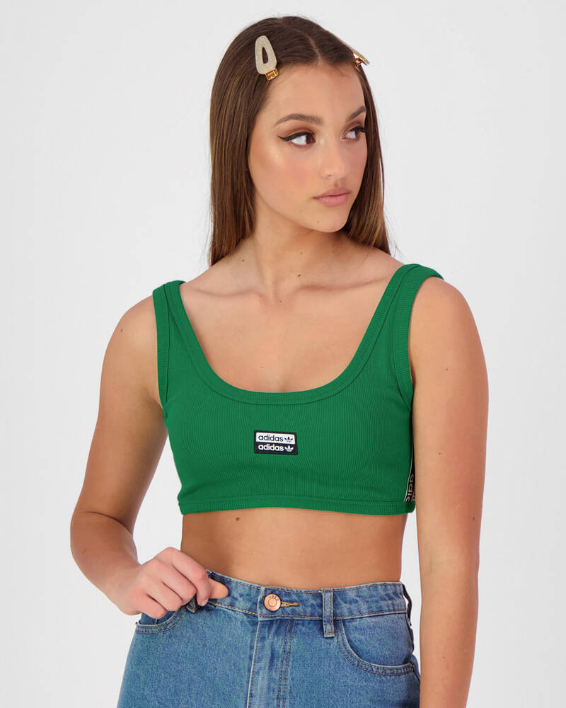 Adidas Tape Bralette for Womens