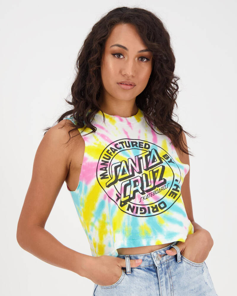 Santa Cruz Dazed Muscle Tank Top for Womens