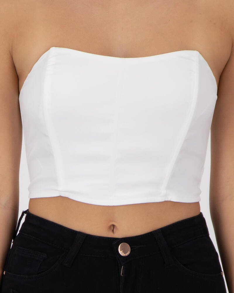 Ava And Ever Beautiful Day Bustier Top for Womens