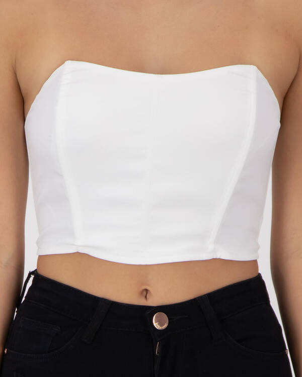 Ava And Ever Beautiful Day Bustier Top for Womens