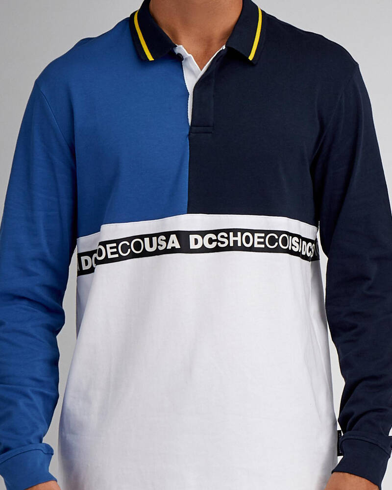 DC Shoes Walkley Long Sleeve Polo for Mens
