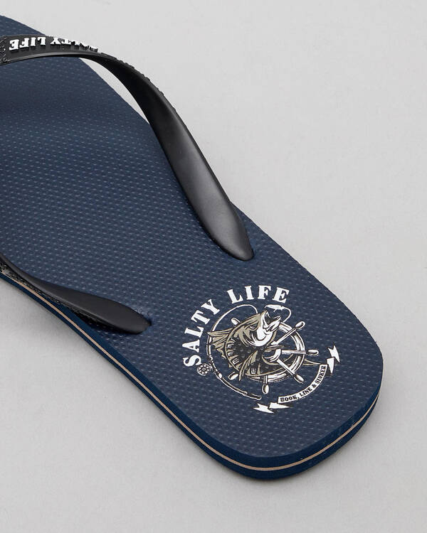 Salty Life Castaway Thongs for Mens