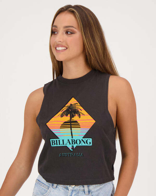 Billabong Sunsets Muscle Tank Top for Womens