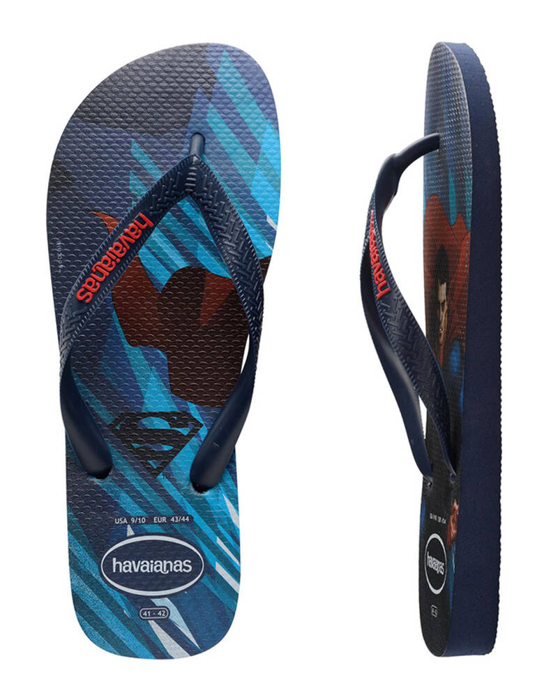 Havaianas Herois DC Superman Thongs for Mens
