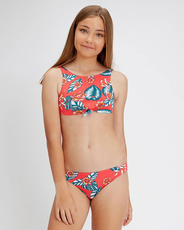 Roxy Girls Floral Time Bikini for Womens