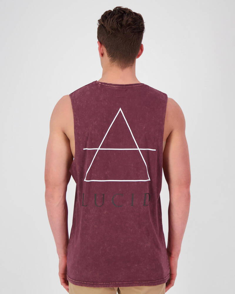 Lucid Geomet Muscle Tank for Mens