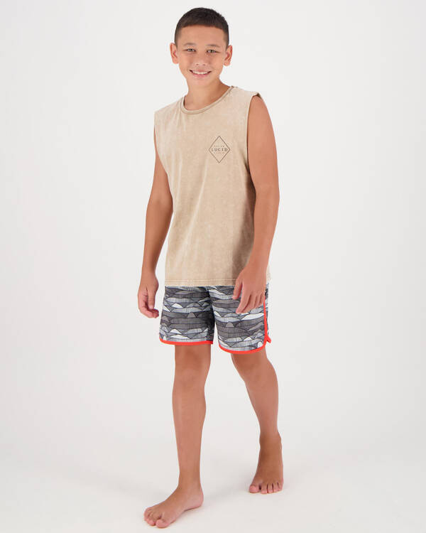 Hurley Boys Phantom Lines 16" Board Shorts for Mens