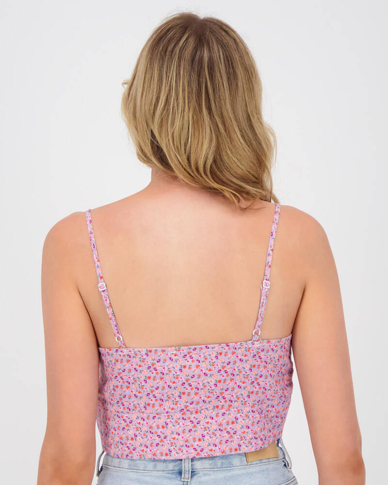 Into Fashions Farrow Crop Top for Womens