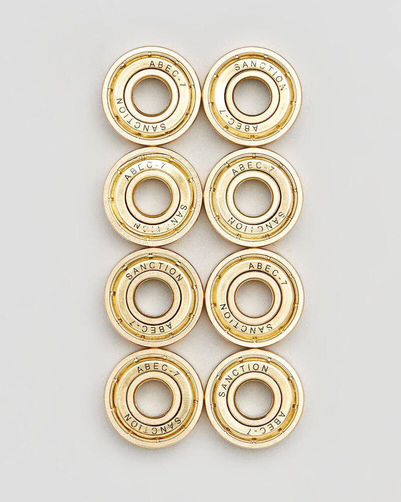 Sanction Abec-7 All Gold Bearings for Unisex