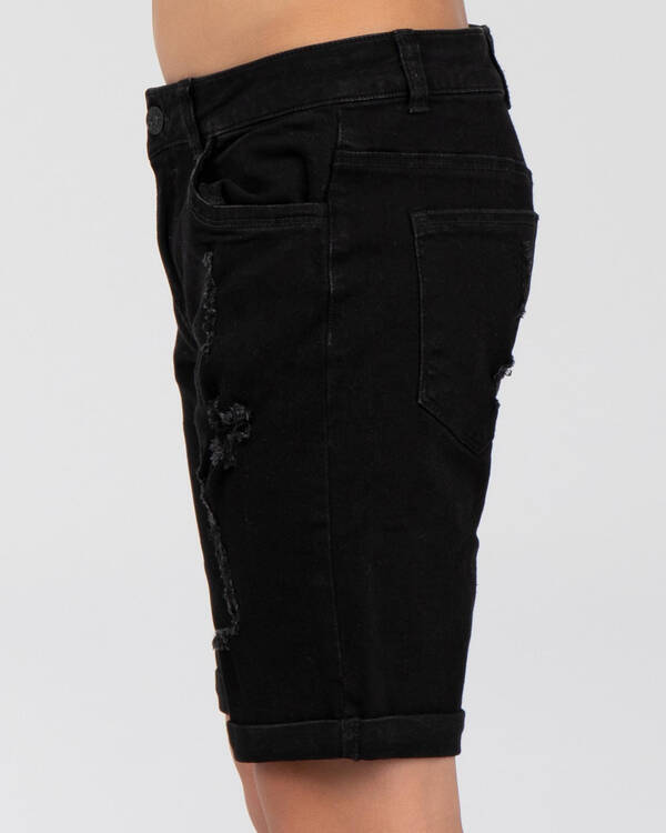 Lucid Boys' Backfire Denim Shorts for Mens