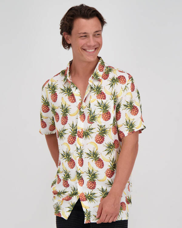 Lucid Summery Bliss Short Sleeve Shirt for Mens