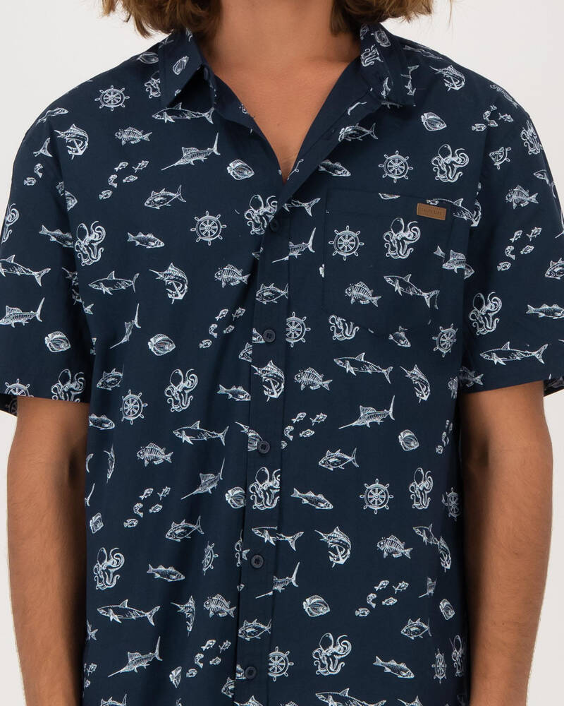 Salty Life Atlantis Short Sleeve Shirt for Mens
