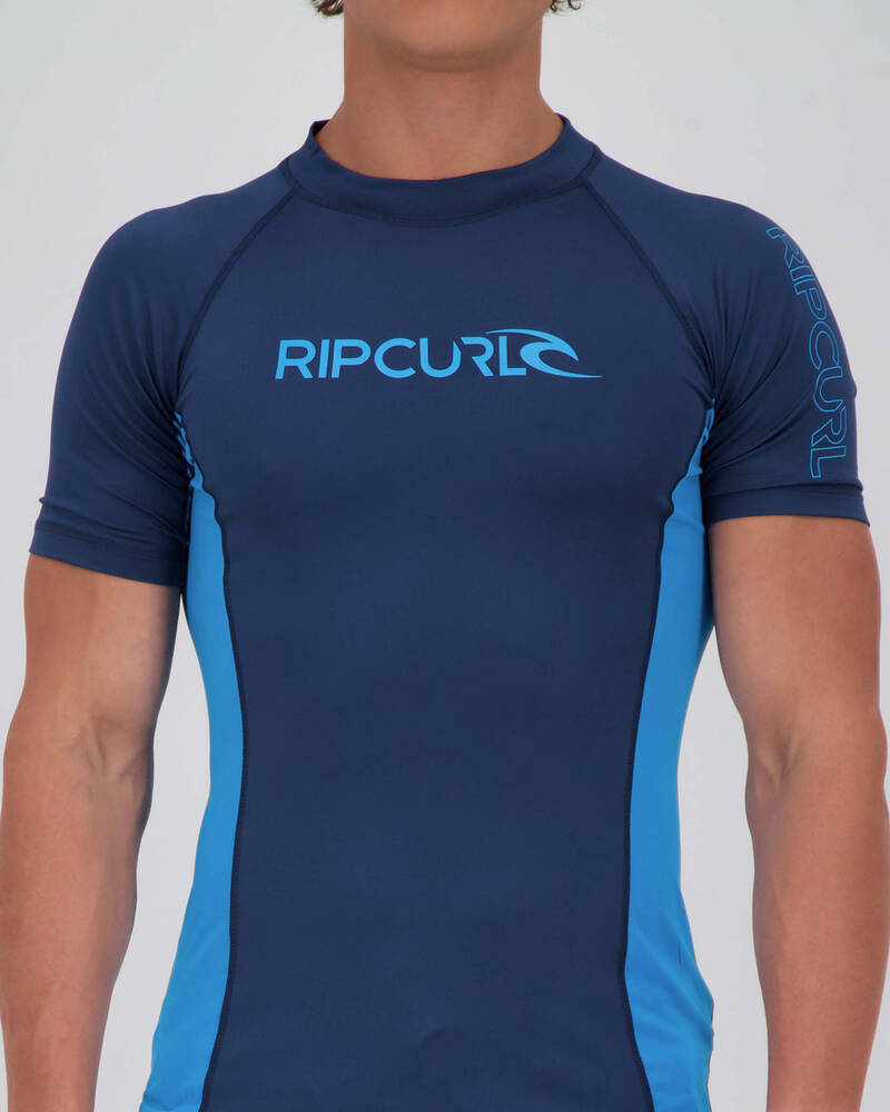 Rip Curl Tri Moto Rash Vest for Mens