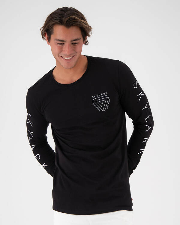 Skylark Fracture Long Sleeve T-Shirt for Mens