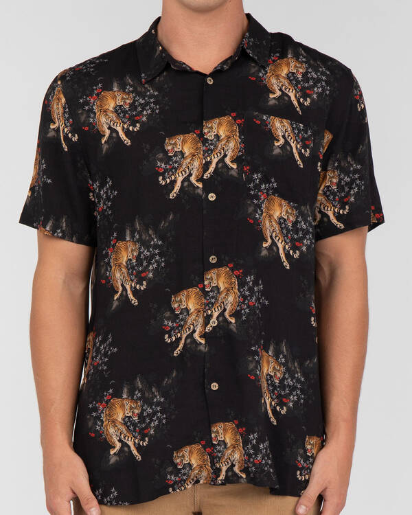 Lucid Temple Short Sleeve Shirt for Mens
