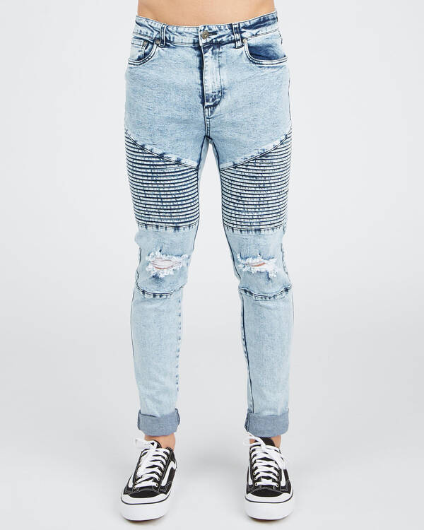 Lucid Grid Jeans for Mens