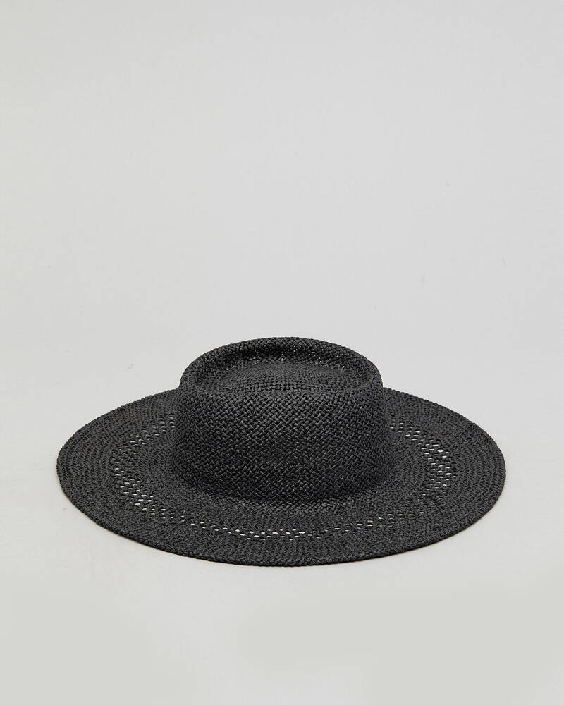 Mooloola Mallorca Boater Hat for Womens