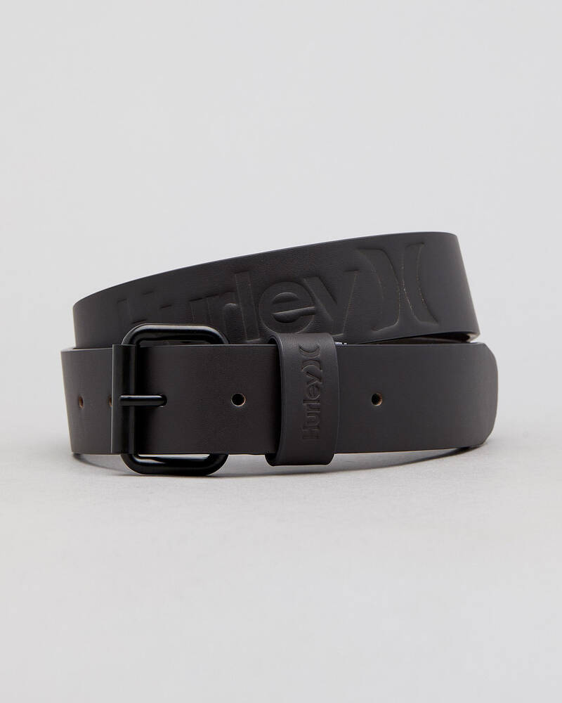 Hurley Leather Belt for Mens